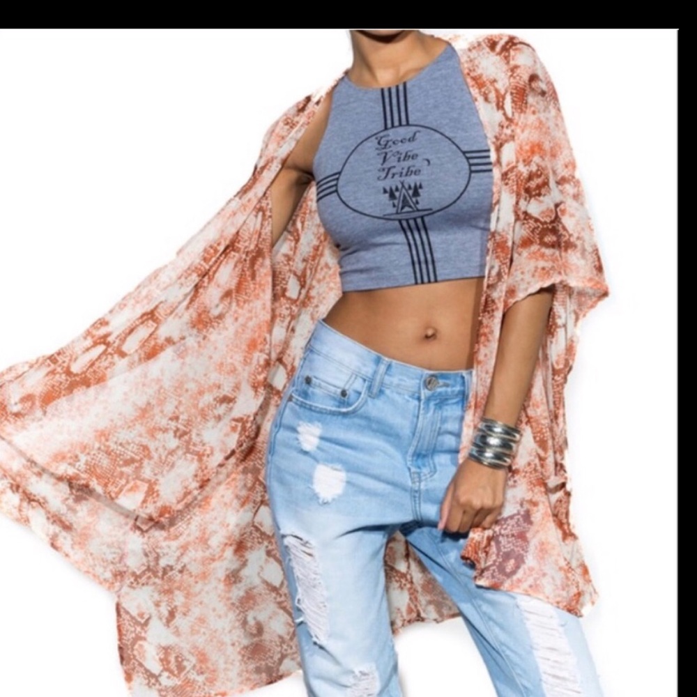 Rust Kimono